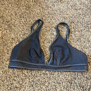 Victoria's Secret grey lacy mesh bralette